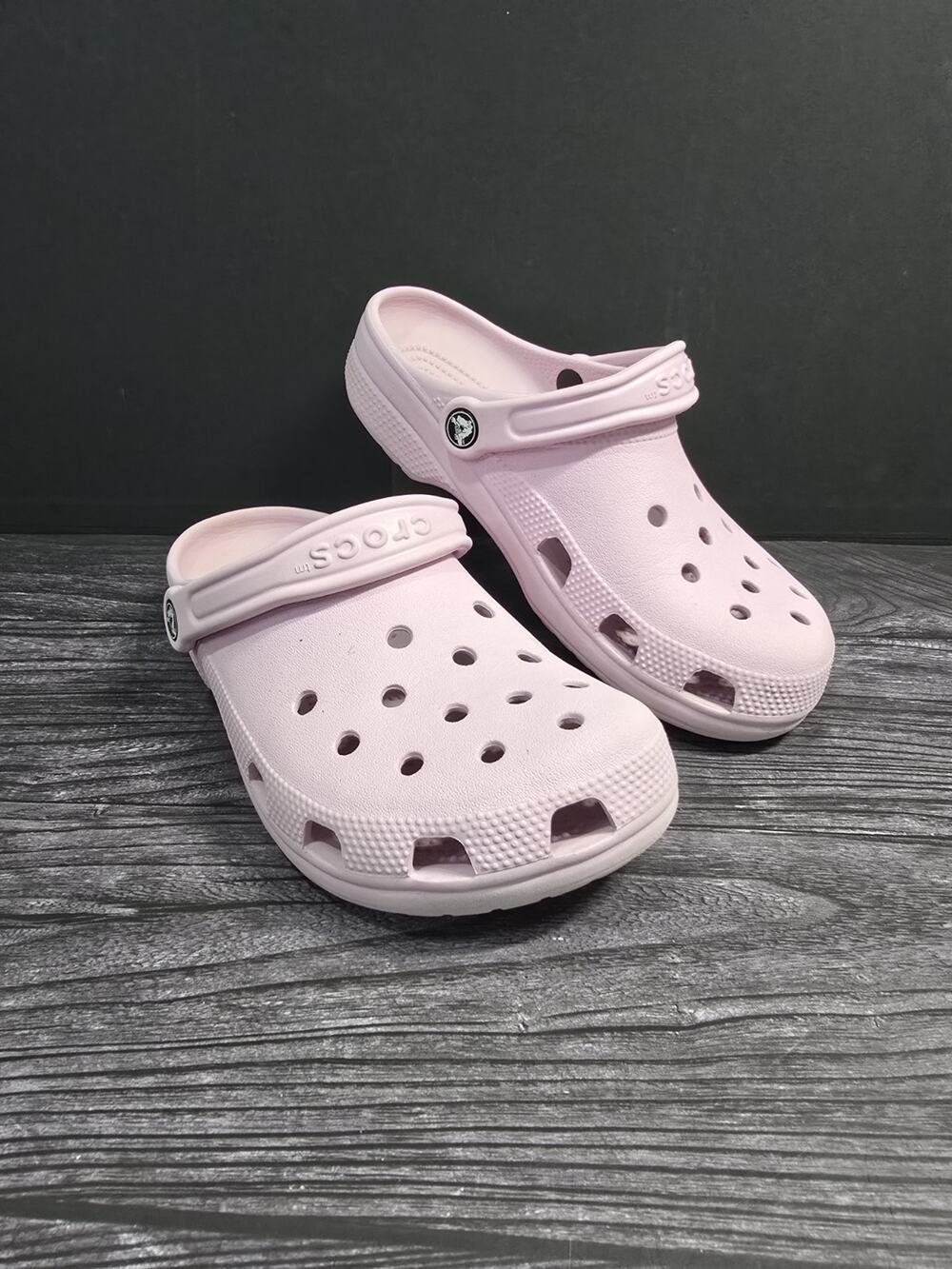 Crocs Classic Clogs Ballerina Pink Lilac Men's 6 Women's 8 M6 W8 Slip On